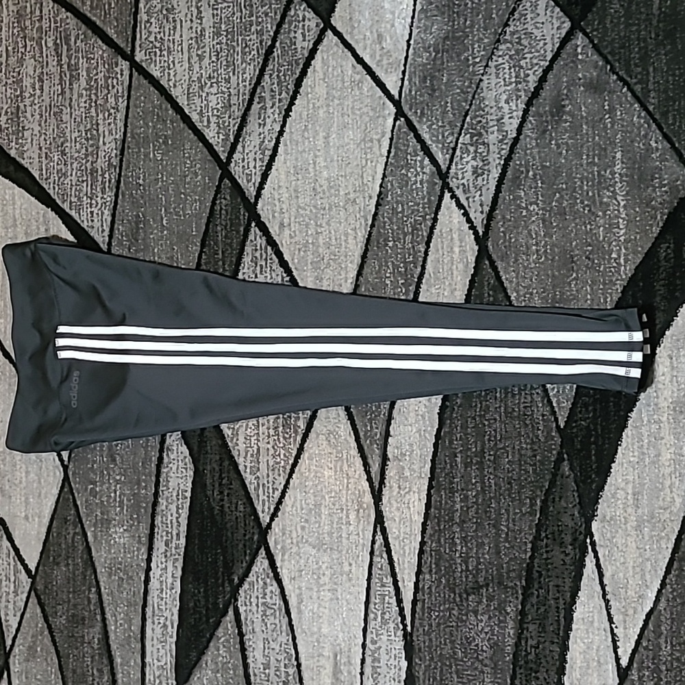 ADIDAS 3-STRIPE HIGH-WAISTED CLIMALITE LEGGINGS